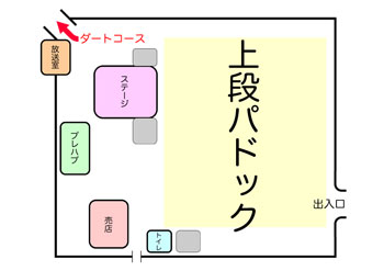 Circuit Park �ؒJ���A���{�ݐ}�i��i�p�h�b�N�j