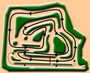 off-road race course