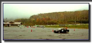 平庭高原ジムカーナ風景