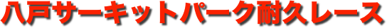 title 1993八戸サーキットパーク ダート耐久レース